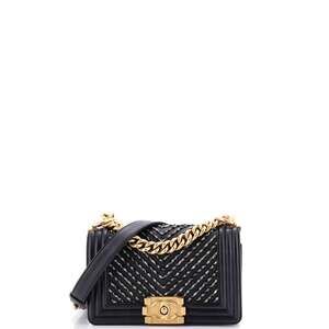 Chanel By The Sea Boy Flap Bag Chevron #222778C43B